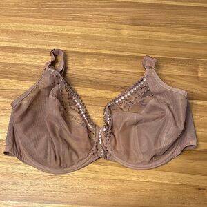 Elomi sheer lace bra 32J/32M